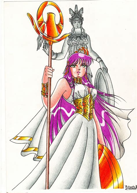 Giantess, traditional, saint seiya / Athenas Visitation